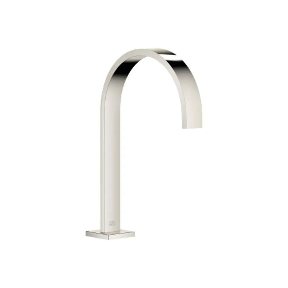 Dornbracht-MEM-Waschtisch-Stand-Auslauf-ohne Ablaufgarnitur-Ausladung 200mm-platin, 13716782-08 Galeriebild 1